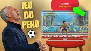 Ma Technique Jeu du Penalty sur le casino en ligne MYSTAKE penalty game [upl. by Arelus]