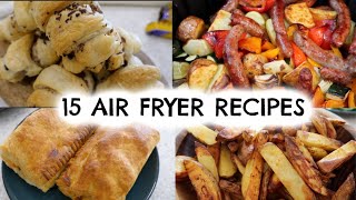 15 AIR FRYER RECIPES  WHAT TO COOK IN YOUR AIR FRYER  KERRY WHELPDALE [upl. by Anrim572]