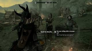 Retaking Thirsk Dragonborn DLC TES V Skyrim Spoiler Alert [upl. by Sezen]