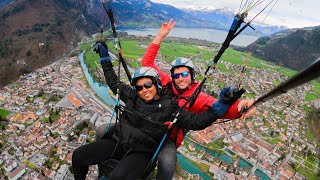 Interlaken paragliding [upl. by Nohsauq429]