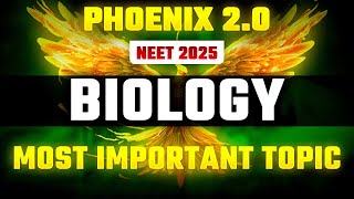 Phoenix 20 Biology Most Important Video for NEET 2025  Unacademy NEET Toppers  Udaan [upl. by Medlin]