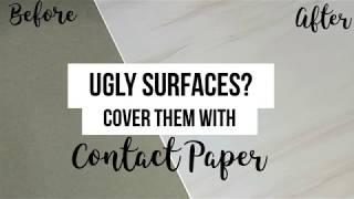 How to Install Contact Paper  it’s SO EASY [upl. by Crystal]