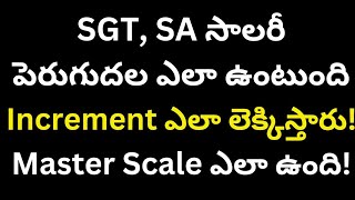 Telangana Teachers Increments and salary particularspromotion details [upl. by Sindee]