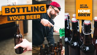 How to bottle homebrew for beginners  Get Er Brewed [upl. by Jesher147]