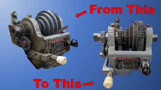 Atlas Craftsman Lathe Restoration Revival Part 4 Headstock [upl. by Hedelman]