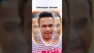 Gehraiyaan First Review gehraiyaan gehraiyaanonprime Gehraiyaanreview [upl. by Rumilly]