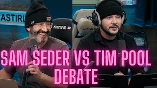 Sam Seder DEBATES Tim Pool  1st half [upl. by Noterb]