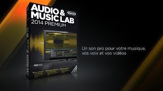 MAGIX Audio amp Music Lab 2014 Premium FR  Montage audio [upl. by Jenn]