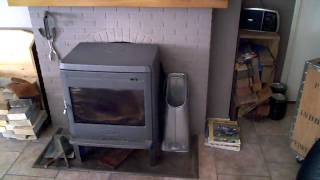 DOVRE cb360 houtkachel woodstove holzkamin [upl. by Annerol]