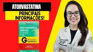 ATORVASTATINA PARA QUE SERVE VEJA ANTES DE USAR [upl. by Prosperus]