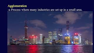 Agglomeration Economies MANUFACTURING INDUSTRIES  CLASS 10 CBSE GEOGRAPHY  PART3 [upl. by Amerigo157]