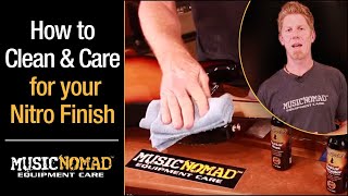 The Best Way to Clean amp Polish Nitrocellulose Nitro Guitar Finishes [upl. by Aneerehs]