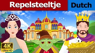 Repelsteeltje  Rumpelstiltskin in Dutch  4K UHD  Dutch Fairy Tales [upl. by Eedeed21]