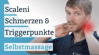 Scaleni Schmerzen amp Triggerpunkte  Selbstmassage [upl. by Akira]