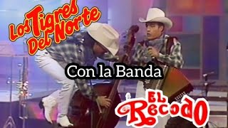 Dos hojas sin rumbo Ni parientes somos La Marcornadora Tigres del Norte BANDA EL RECODO [upl. by Ydennek]