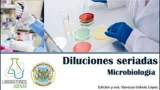 Diluciones seriadas y siembra en placa  Microbiología [upl. by Ansilma125]