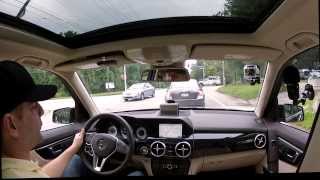 2013 MercedesBenz GLK250 BlueTec  Test Drive  Driving Review  MB Diesel [upl. by Gnilrets128]