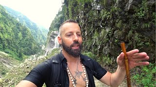 Landslide Trek Nepal Himalayan Rainy Season 🇳🇵 [upl. by Aynotal]