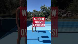 Where you’re aiming your overheads will determine how your overheads look pickleball [upl. by Adnawahs]