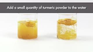 Testing Turmeric Powder adulteration with Artificial Color  FSSAI [upl. by Sucrad]