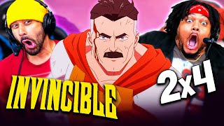 INVINCIBLE SEASON 2 Episode 4 REACTION 2x4 Breakdown amp Review  Omni Man  Ending Scene [upl. by Rossy]