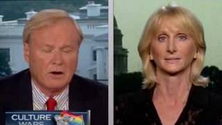 Wendy Wright Takes on Chris Matthews on the Prop 8 Ruling [upl. by Eanwahs]