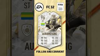 Aubameyang evolution is wild 🔥 fc24 football aubameyang shorts [upl. by Ybrik605]