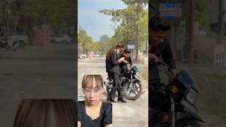 Bike 🏍️ accident 😱😱😱trending funny bike [upl. by Tloc]