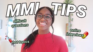 MMI and Medicine Interview Tips 20212022 [upl. by Ahsote]