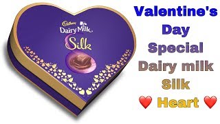 Cadbury Dairy Milk Silk Heart  Valentines Day Special [upl. by Undine]