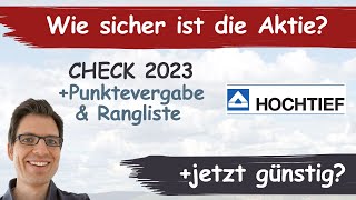 Hochtief Aktienanalyse 2023 Wie sicher ist die Aktie günstig bewertet [upl. by Idoc]