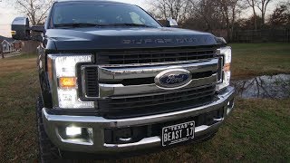 Must Have LED Lights for Your 20172019 F250 Super Duty [upl. by Yetta]