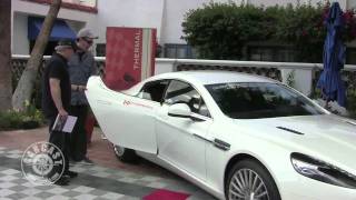 2011 Aston Martin Rapide on CarCast with Adam Carolla and Sandy Ganz [upl. by Dallas741]