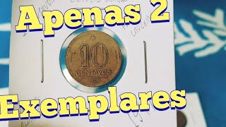 Só existem 2 10 centavos ano 1947 raríssima será se você tem [upl. by Eislel]