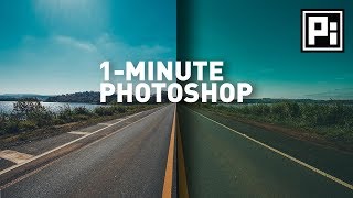 Color Correct with One Click  1Minute Photoshop Ep 5 [upl. by Middleton]