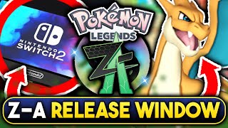 POKEMON NEWS NEW LEGENDS ZA RELEASE DATE HINTS NEW NINTENO SWITCH 2 DETAILS amp MORE [upl. by Bartholemy]