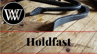 What is a Holdfast and How to use a Hold Fast Hand Tool for the Work Bench [upl. by Ebarta]