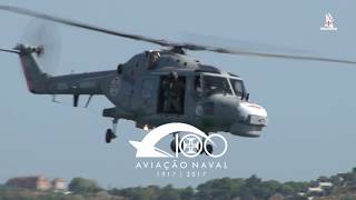 100 anos da Aviação Naval  Super Lynx MK95 da Marinha Portuguesa [upl. by Einot]