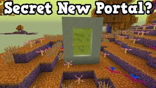 Minecraft 114 Secret A New Portal [upl. by Araccat]