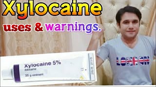 Xylocaine jelly 2 uses amp warnings [upl. by Yenor626]