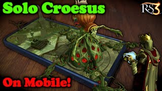 RS3  Solo Croesus On Mobile [upl. by Hamrnand]