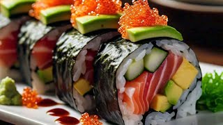 How to make delicious SUSHI 🍣 😋  SUSHI  sweetandsour1313 [upl. by Anna]