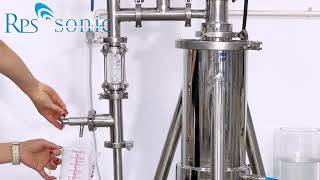 How is the oil water emulsifier by ultrasonic machine [upl. by Notsniw]