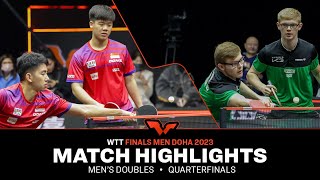 QuekPang vs LebrunLebrun  MD QF  WTT Finals Men Doha 2023 [upl. by Iteerp]