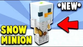 Snow Minion Laga Diya Finally Minecraft Hypixel SkyblockEpisode7Zind Gamerz [upl. by Aztiley94]