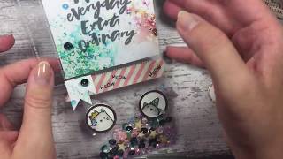 Tag Press Tim Holtz  Come realizzare abbellimenti personalizzati [upl. by Capriola]