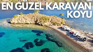 TÜRKİYENİN EN GÜZEL KARAVAN amp ÇADIR KAMP YERİ  Marmaris Bencik Koyu [upl. by Cirderf]