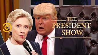 Nice Not Nice  Obsessing Over Hillary Clinton  The President Show  Comedy Central [upl. by Gladine]