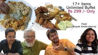 Cheapest Buffet in Kolkata  299  Premium Buffet at Lowest Rate  VARG The cafe Buffet [upl. by Henson624]