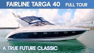 Fairline Targa 40 I Full Walkthrough I The Marine Channel [upl. by Kelly]